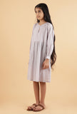 Light Grey Mulmul Dress