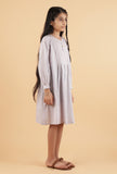 Light Grey Mulmul Dress