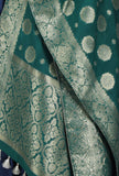 Verdant Green Chanderi Brocade Dupatta