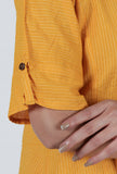 Yellow Cotton Kurta