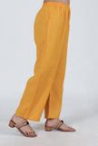 Yellow Cotton Pant