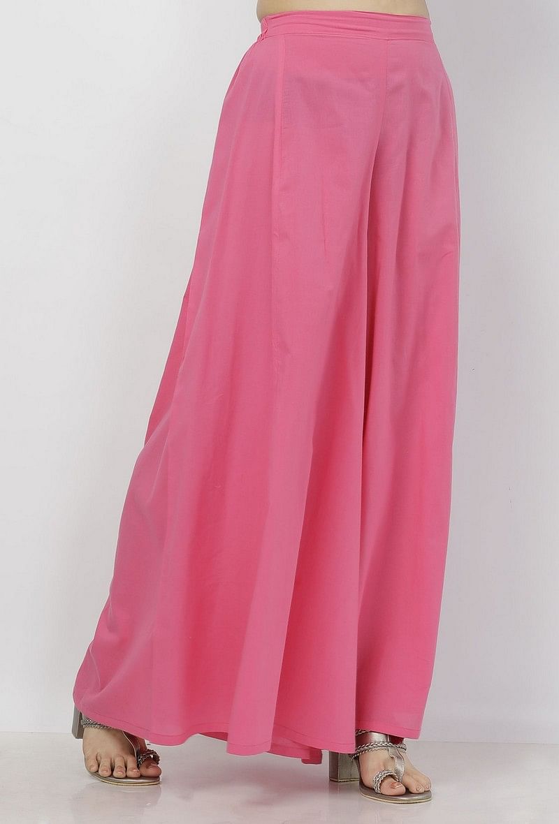 Plain Ladies Cotton Pant, Waist Size: 28.0 at Rs 240/piece in
