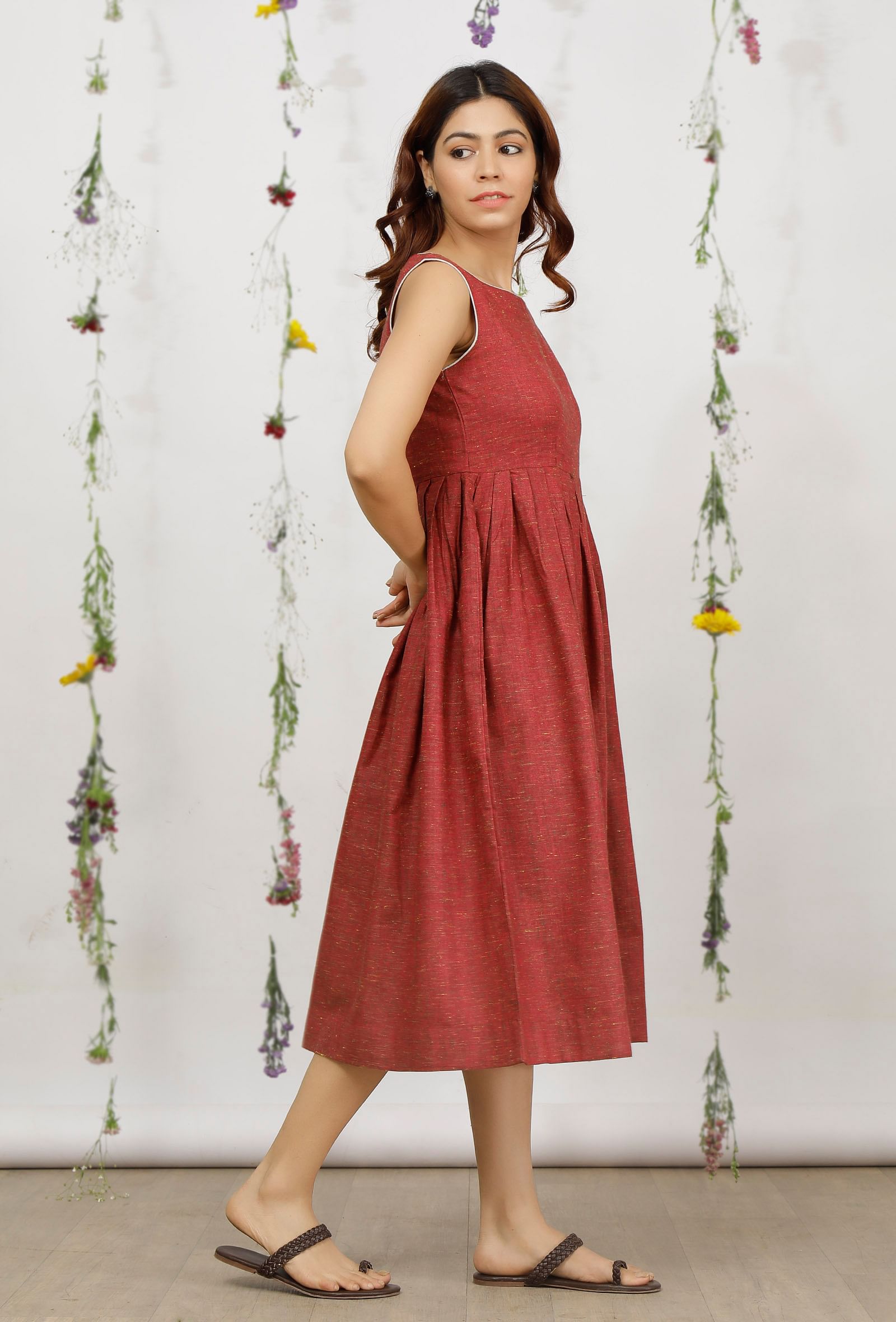 Sleeveless Cotton Dress | Buy Sensational Dresses | Free Shipping