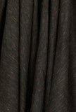 Set of 2: Dark Olive Sleeveless Cotton Khadi Kurta with Dark Olive Straight Pants