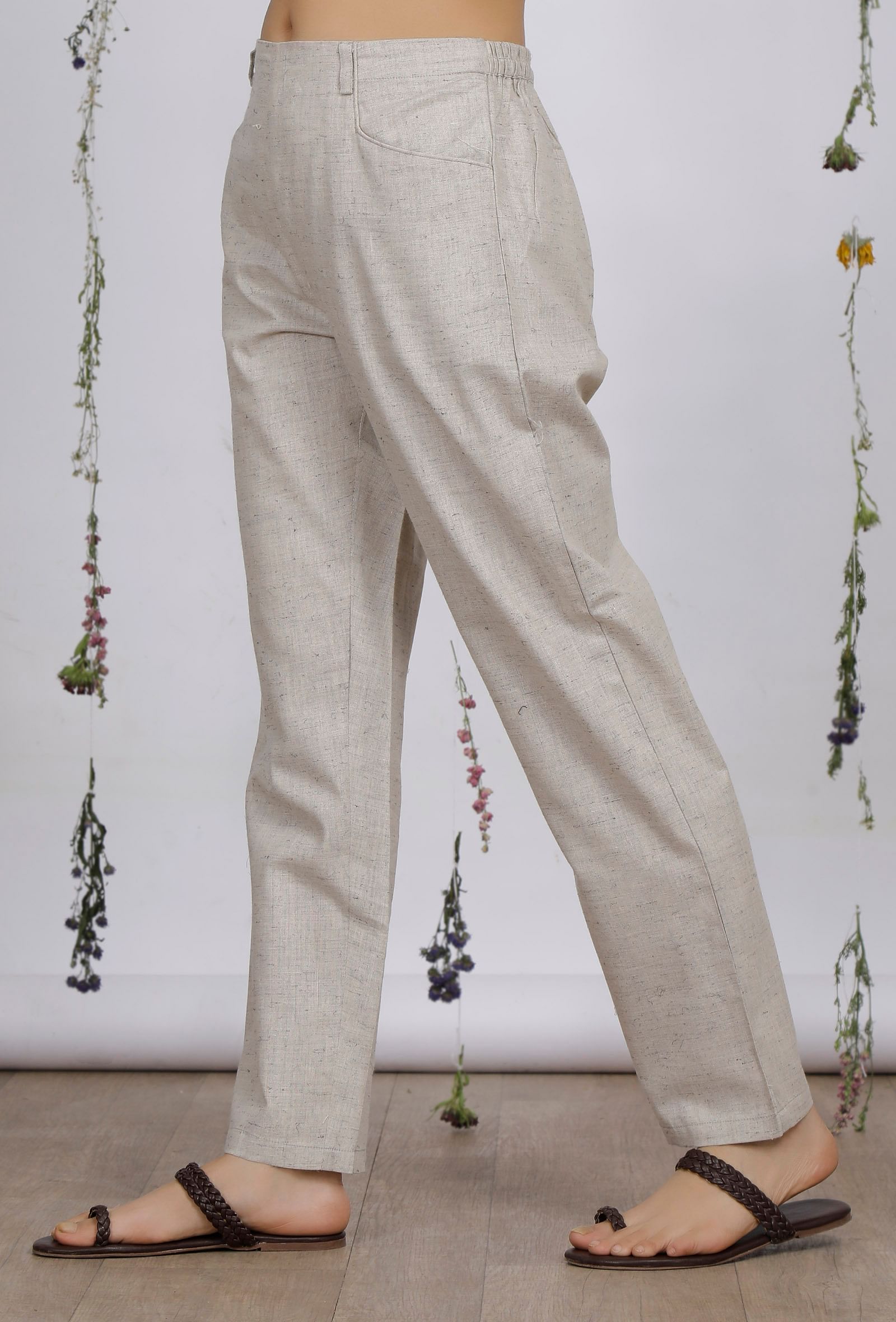 Buy online Multi Colored Khadi Cotton Formal Trousers from Bottom Wear for  Men by Sahil for 899 at 28 off  2023 Limeroadcom
