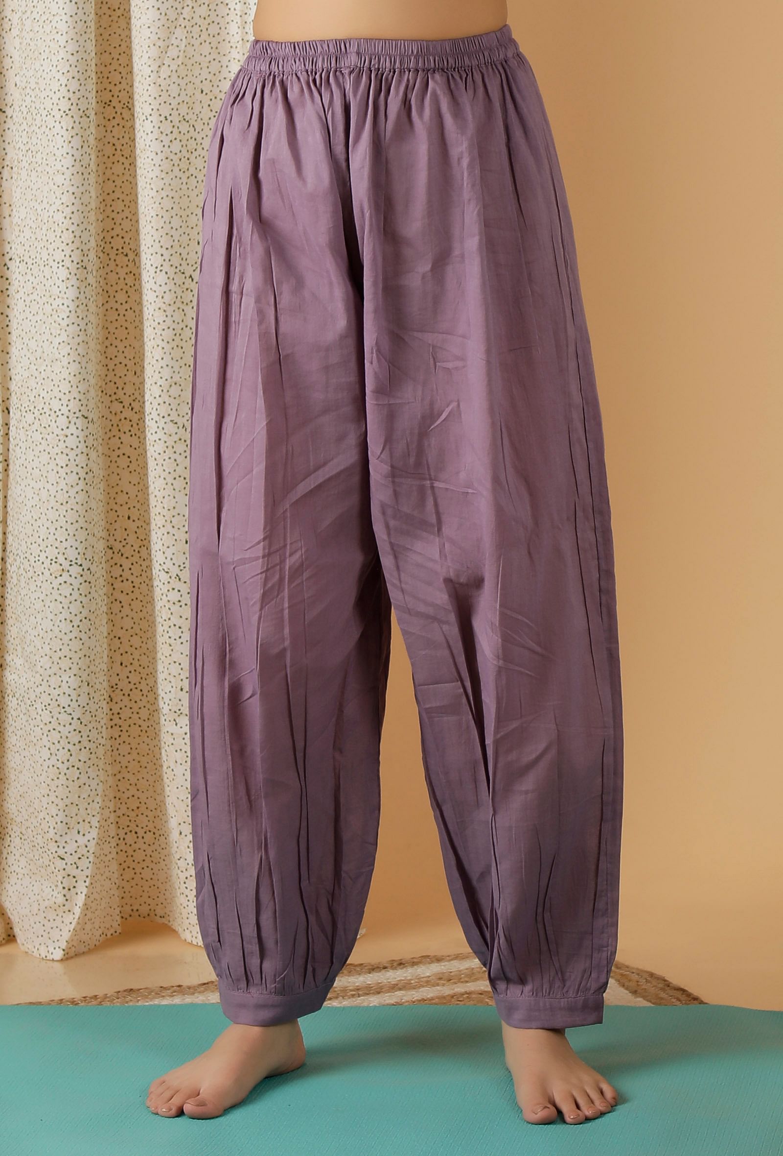 Buy De Moza Women Solid Cotton Harem Pant Online at Best Prices in India -  JioMart.