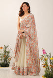 Amala Floral Chintz Tasseled Dupatta