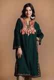 Everglade Aari Embroidered Kashmiri Phiran-Free Size